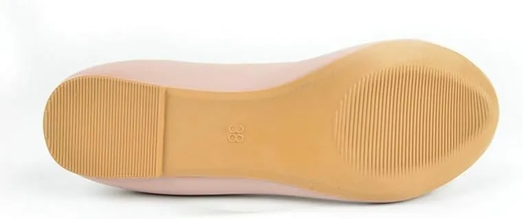 2025 Summer Shallow Mouth Wind Single Shoes Women's Bow Round Head Curved Shoes Skin-Friendly and Breathable Comfortable Lining Cushioning Performance,Skid Resistance