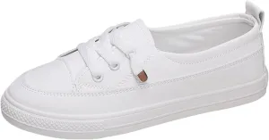 2025 Women Closed Toe Shoe Non-Slip Breathable Slip-On Flat Casual Shoes Fashion Party Dance Loafer Shoe Indoor Home Work Vacation Soft Sole Footwear Summer Dressy Beach Walking Sneaker