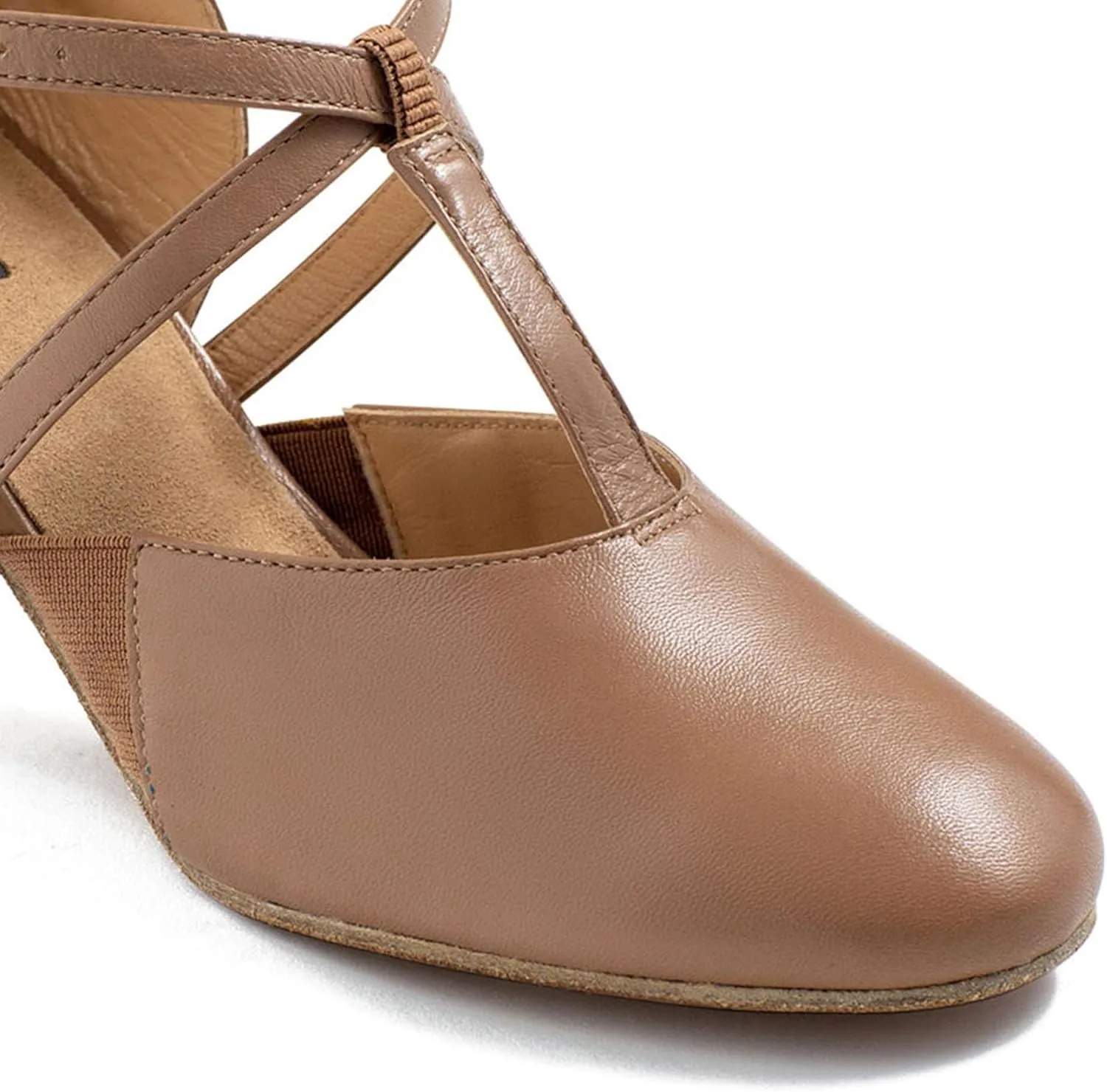 2.5" Heel T-Strap Broadway Cabaret Shoe, Professional Dance Shoes for Womeny- Lola - SD152