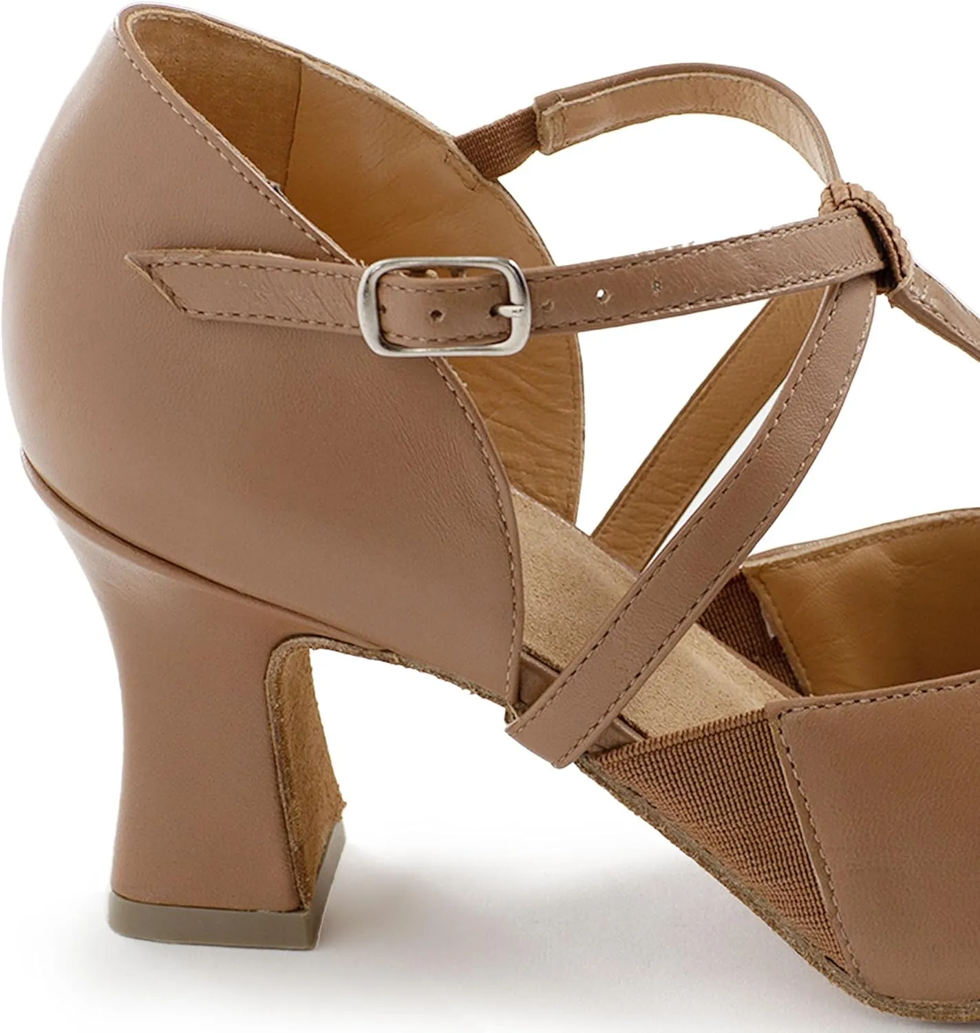 2.5" Heel T-Strap Broadway Cabaret Shoe, Professional Dance Shoes for Womeny- Lola - SD152
