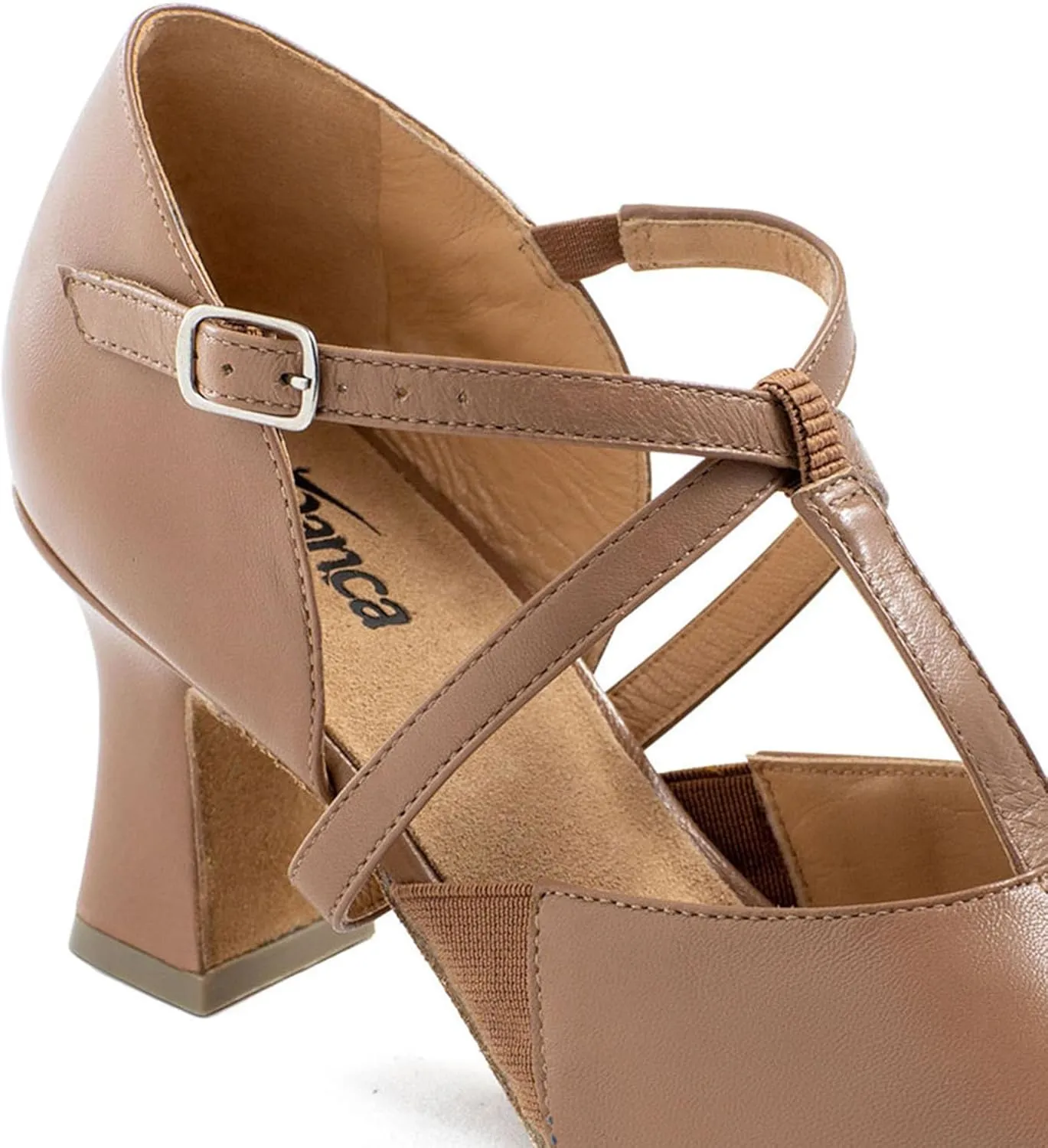 2.5" Heel T-Strap Broadway Cabaret Shoe, Professional Dance Shoes for Womeny- Lola - SD152