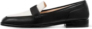7or9 Loafers for Women Comfortable Air-Touch Foam Slip on Round-Toe Casual Dressy Mattress Flat Leather Women’s Flats