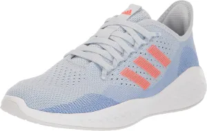 adidas Women's Fluidflow 2.0 Sneaker, Halo Blue/Solar Red/Blue Dawn, 11
