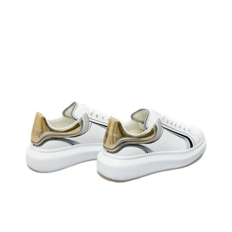 ALEXANDER MCQUEEN OVERSIZED SNEAKER 'WHITE SILVER'