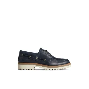 Authentic Original Unlined Lug 3-Eye Boat Shoe