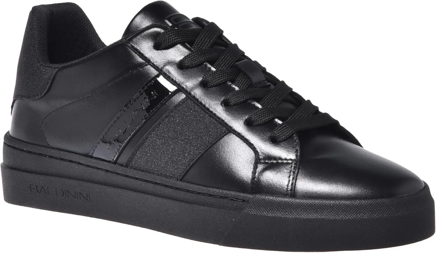 Baldinini Women's Footwear Leather Upper Rubber Bottom Boat Shoe