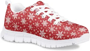 Bengbobar Sneakers for Kids Christmas Athletic Lightweight Breathable Shoes Boys Girls Comfort Holiday Running Shoes Kids