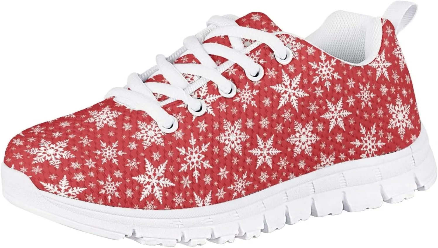 Bengbobar Sneakers for Kids Christmas Athletic Lightweight Breathable Shoes Boys Girls Comfort Holiday Running Shoes Kids