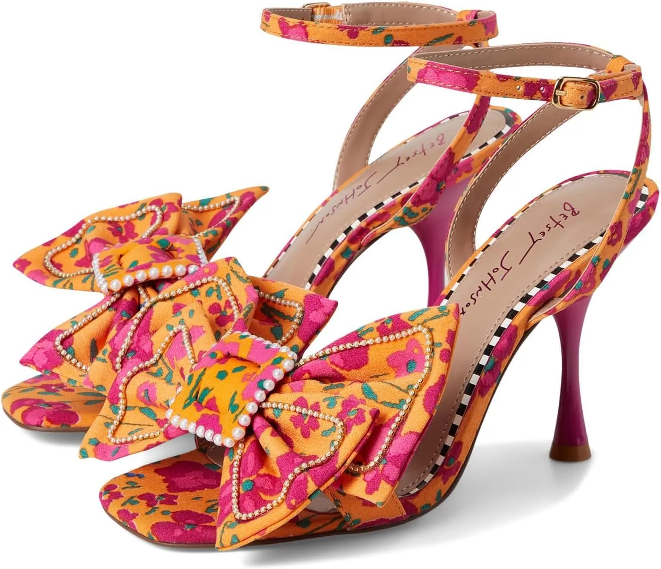 Betsey Johnson Women's Denly Heeled Sandal