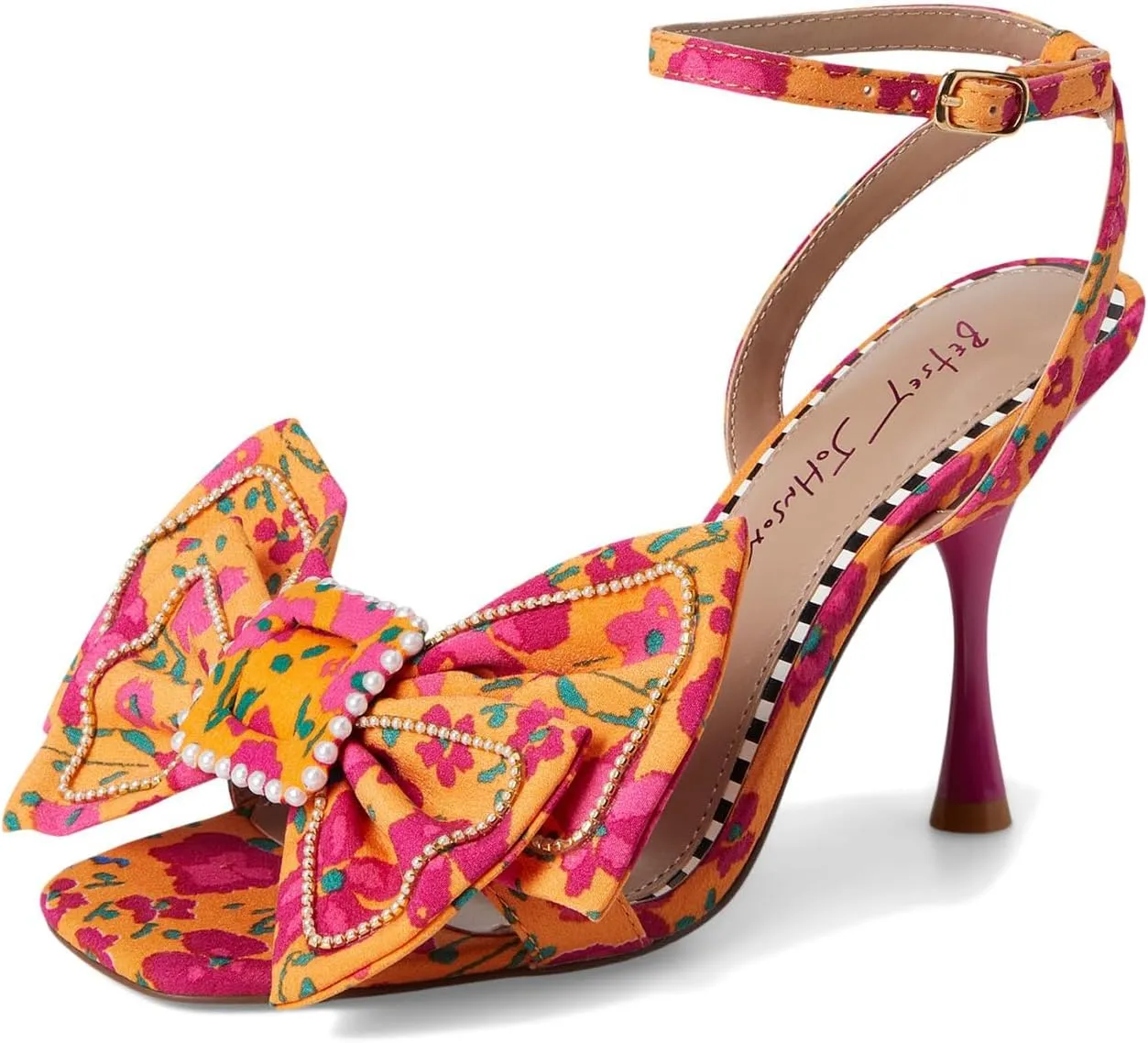 Betsey Johnson Women's Denly Heeled Sandal