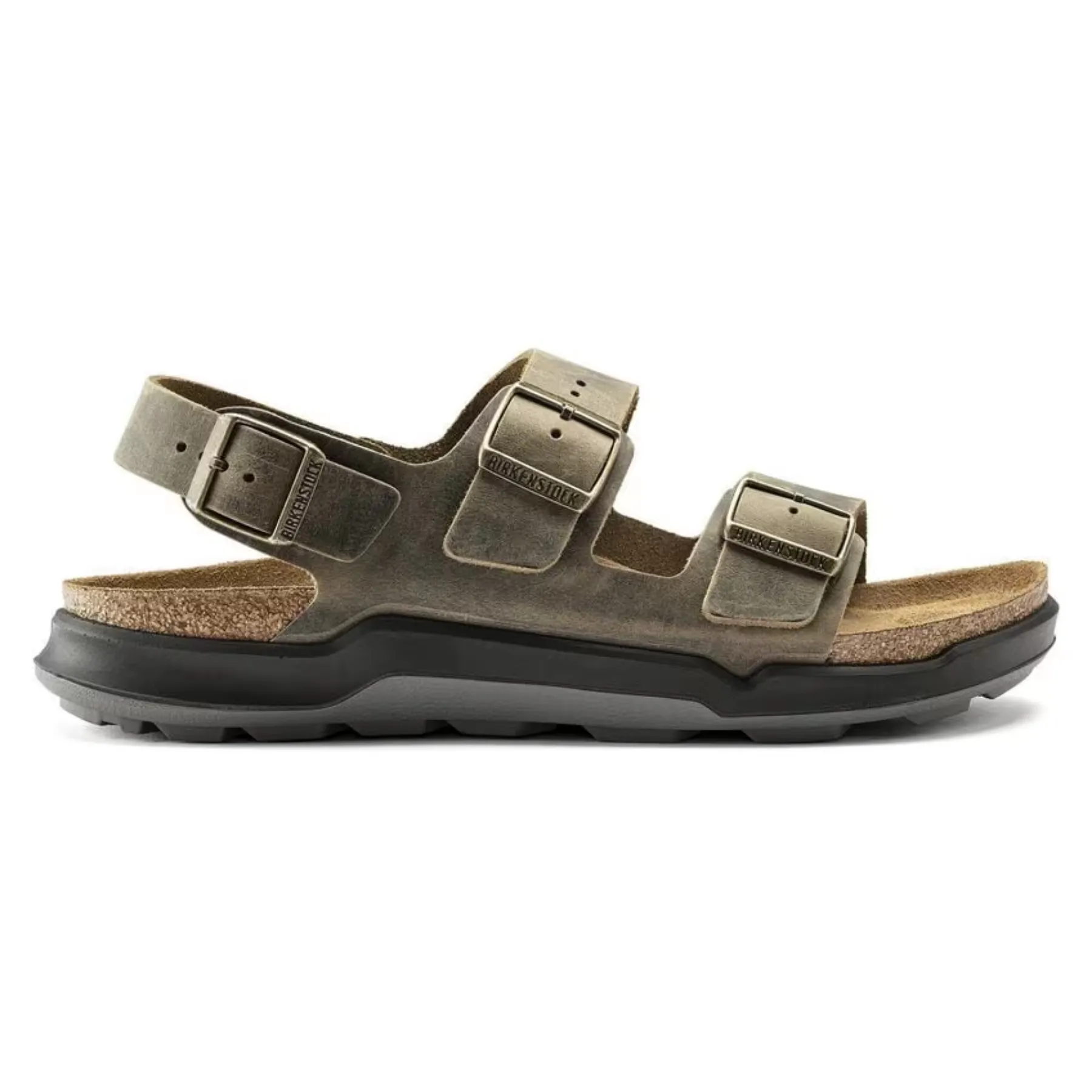 BIRKENSTOCK Milano Rugged Men Oiled Leather Sandal