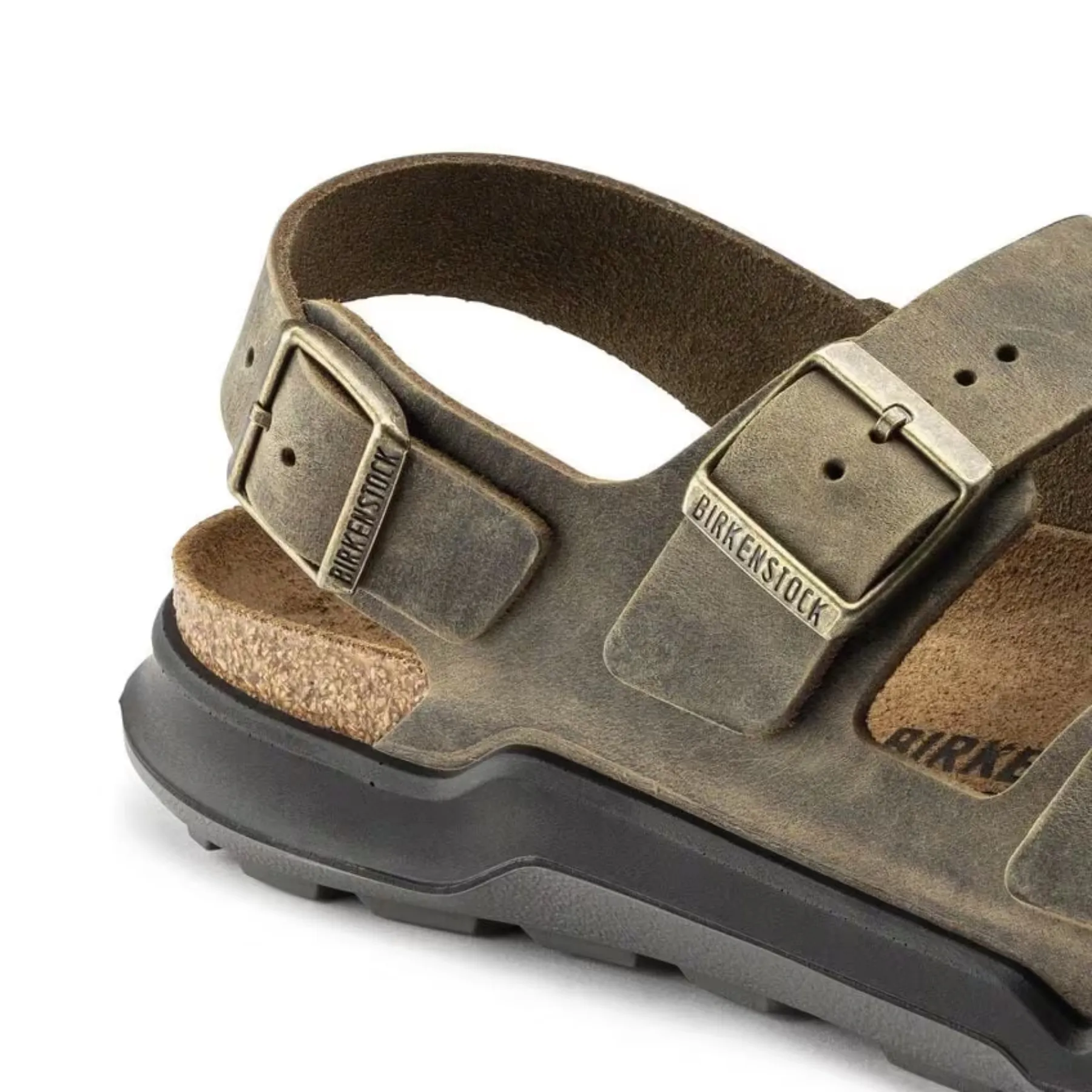 BIRKENSTOCK Milano Rugged Men Oiled Leather Sandal