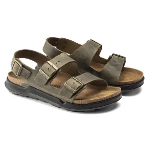 BIRKENSTOCK Milano Rugged Men Oiled Leather Sandal