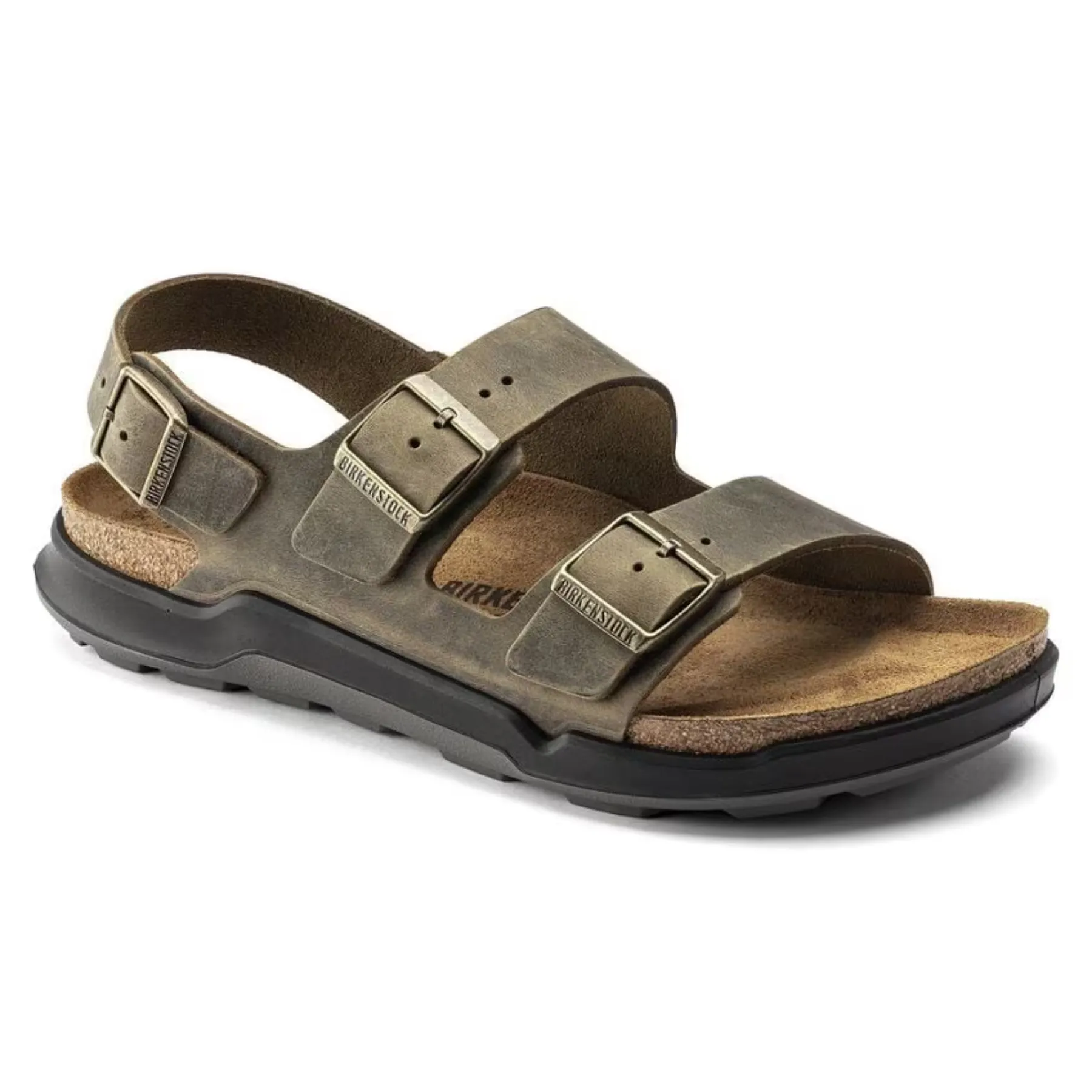 BIRKENSTOCK Milano Rugged Men Oiled Leather Sandal