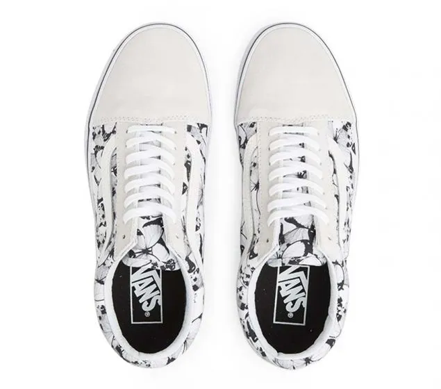 BLACK WHITE Modern SKOOL OLD | (BUTTERFLY) VANS Most popular | TRUE