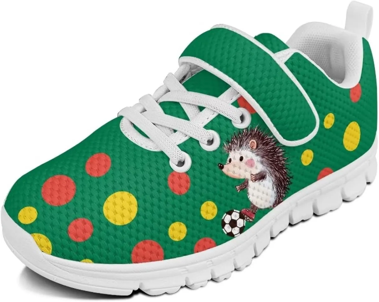 Boys Girls Animal Sneakers Lightweight Breathable Sports Running Tennis Shoes with One Strap Comfort Walking Shoes US 11-15