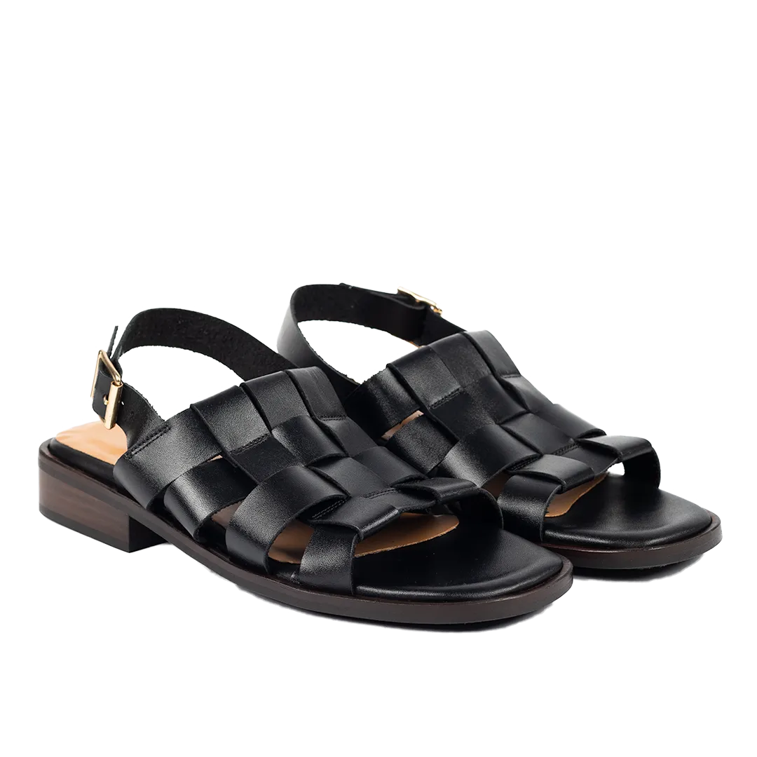Braided sandal