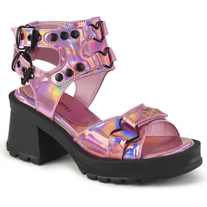 BRATTY-07 - Pink Holo Pat