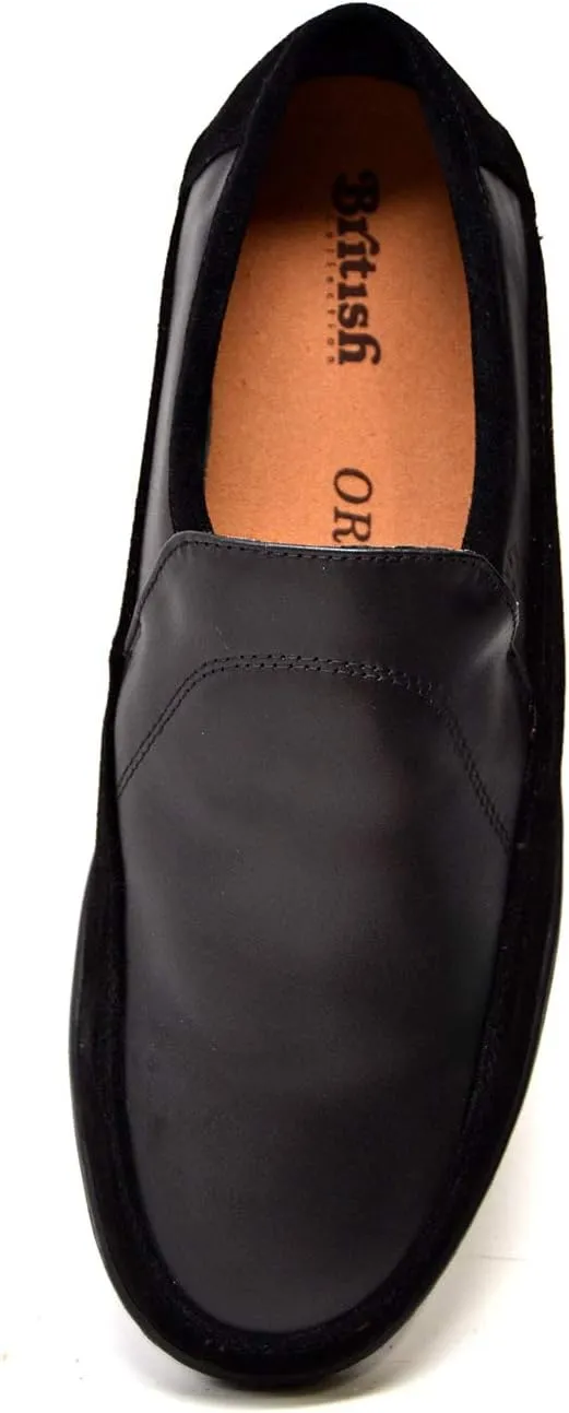 British Colelction Norwich Men's Leather and Suede Shoes