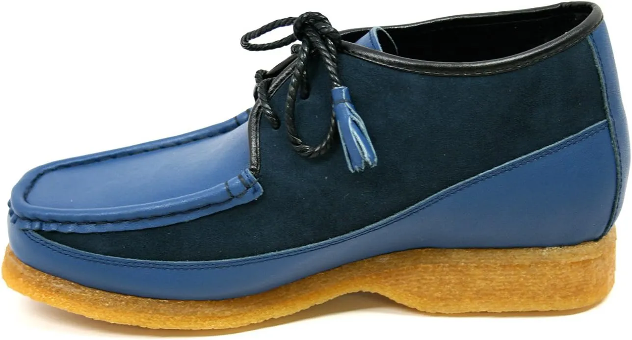 British Collection Men's Knicks Three Quarters Lace-up Leather Shoes
