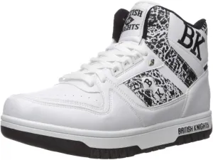 British Knights mens Kings Sl Fashion Sneaker, White/Black/El, 11.5 US