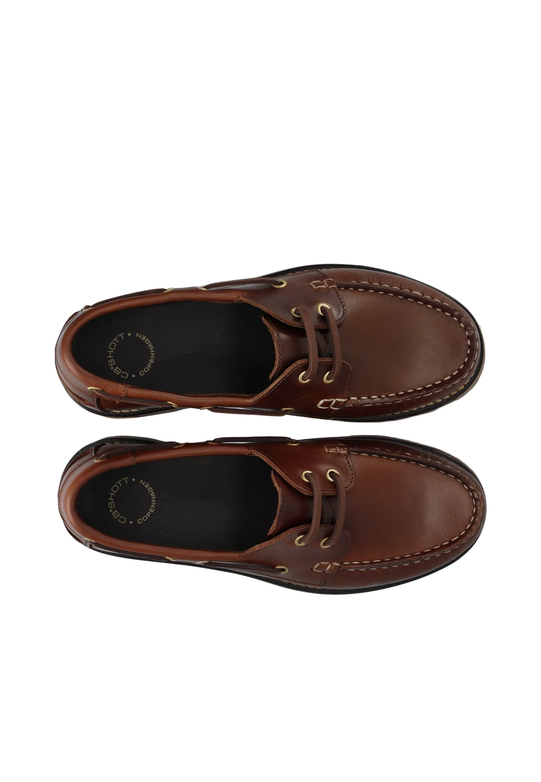 CASLENA BOAT SHOE - Dark Brown