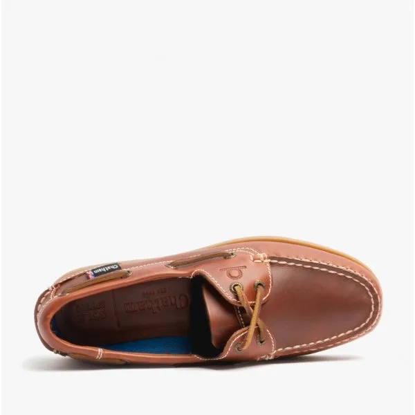 Chatham DECK LADY II Womens Boat Shoes Chestnut