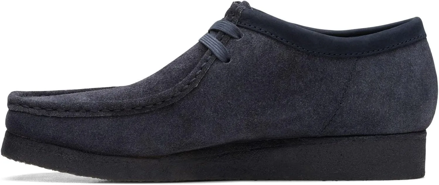 Clarks Men's Wallabee (Ink Hairy Suede)