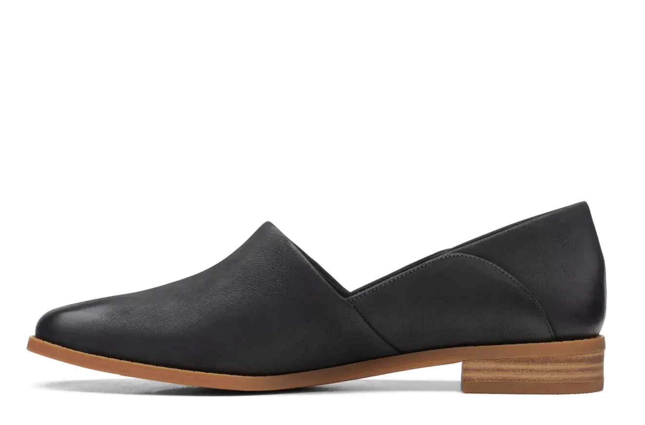 CLARKS Pure Belle Black Leather M