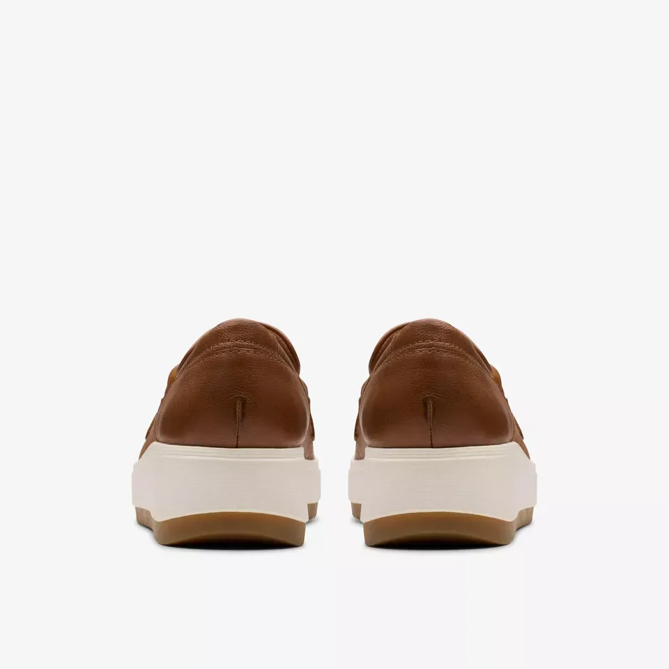 Clarks Women's Zylah May Tan Leather 26180113