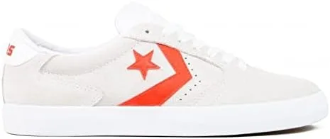 Converse Checkpoint Pro OX Unisex White and Red Low Top Sneakers Size 7 Men / 8.5 Women