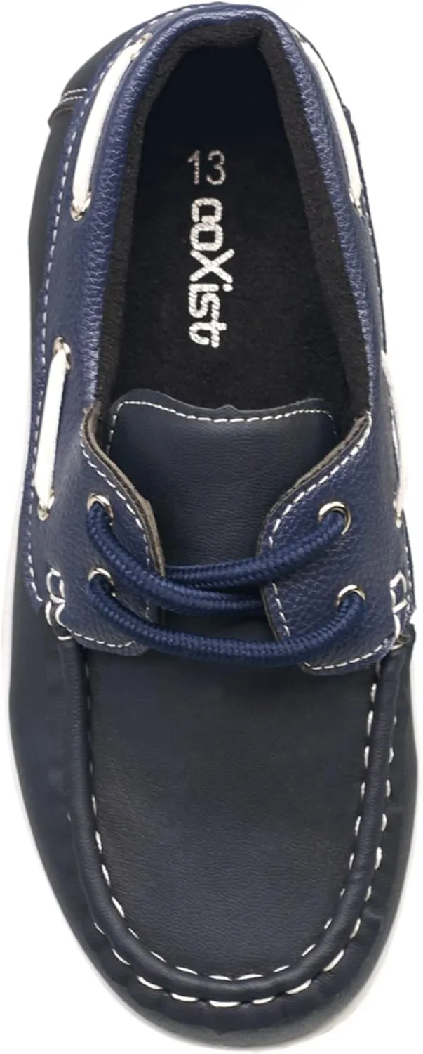 coXist Boy's Lace up Boat Deck Shoe (Big Kid/Little Kid/Toddler)