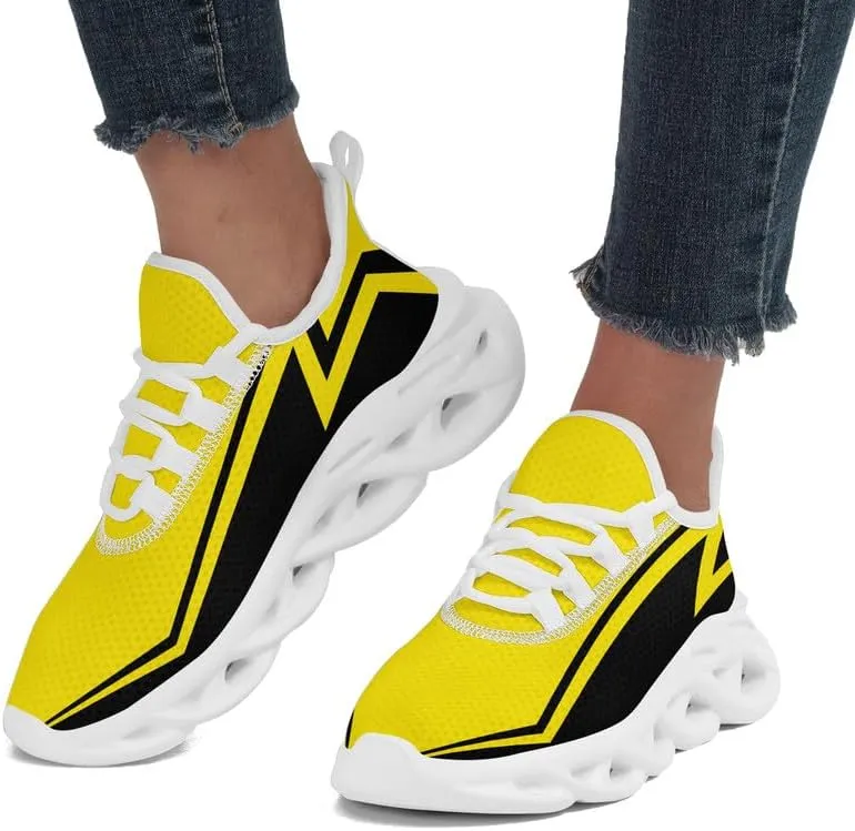 Customize Fashion Unisex Sneaker Personalized Women's Lace Up Print Name Logo Running Shoes Men Cushion Sports Shoes