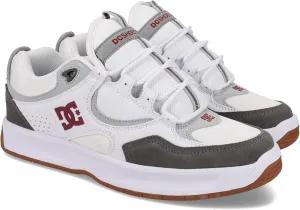 DC Men's Kalynx Zero Skate Shoe, White/RED/Grey, 13