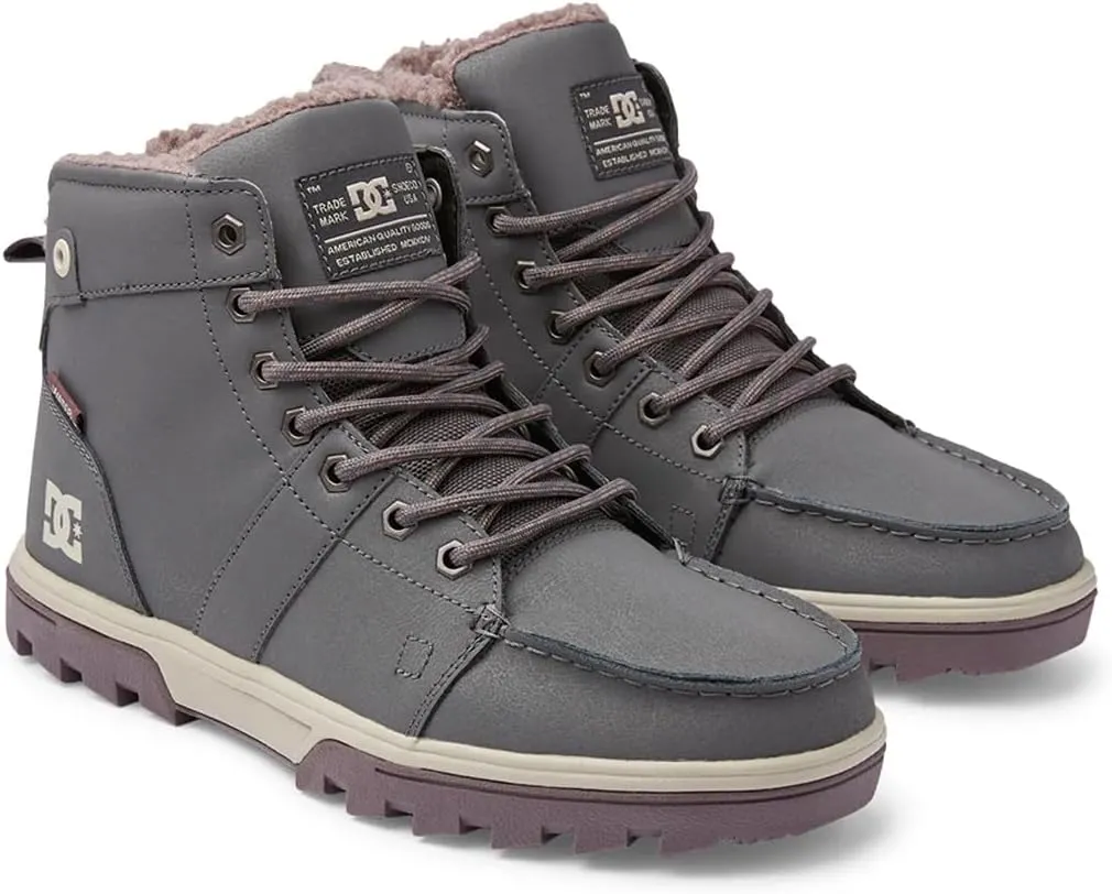 DC Men's Woodland Cold Weather Casual High Top Shoe Snow Boot Fashion