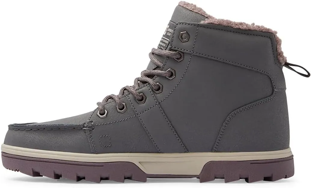 DC Men's Woodland Cold Weather Casual High Top Shoe Snow Boot Fashion