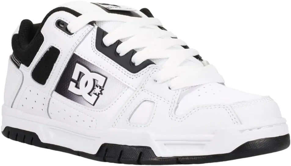 DC STAGXWKW Men's Trainers, Black White Fade, 11.5 Men