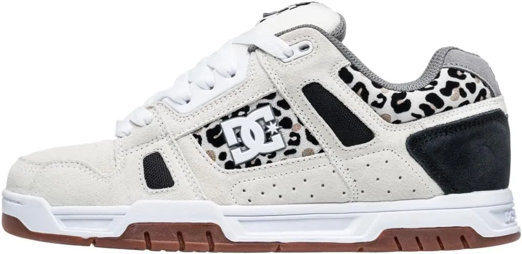 DC STAGXWKW Men's Trainers, Leopard print, 10 Men