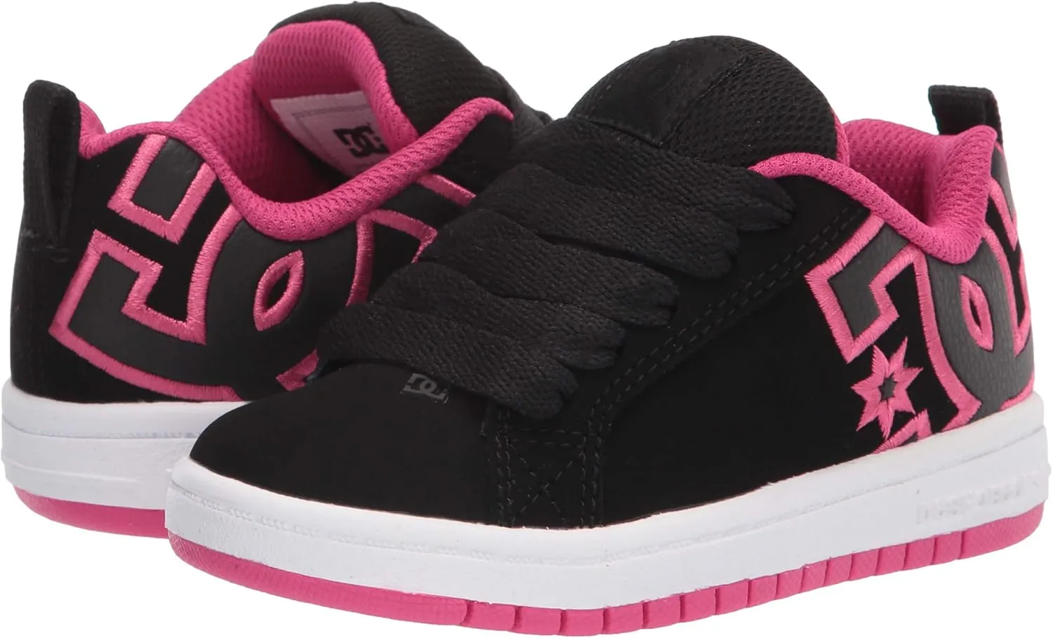 DC Unisex-Child Court Graffik Youth Skate Shoe