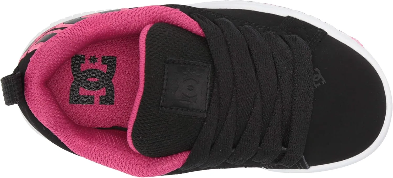 DC Unisex-Child Court Graffik Youth Skate Shoe