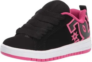 DC Unisex-Child Court Graffik Youth Skate Shoe