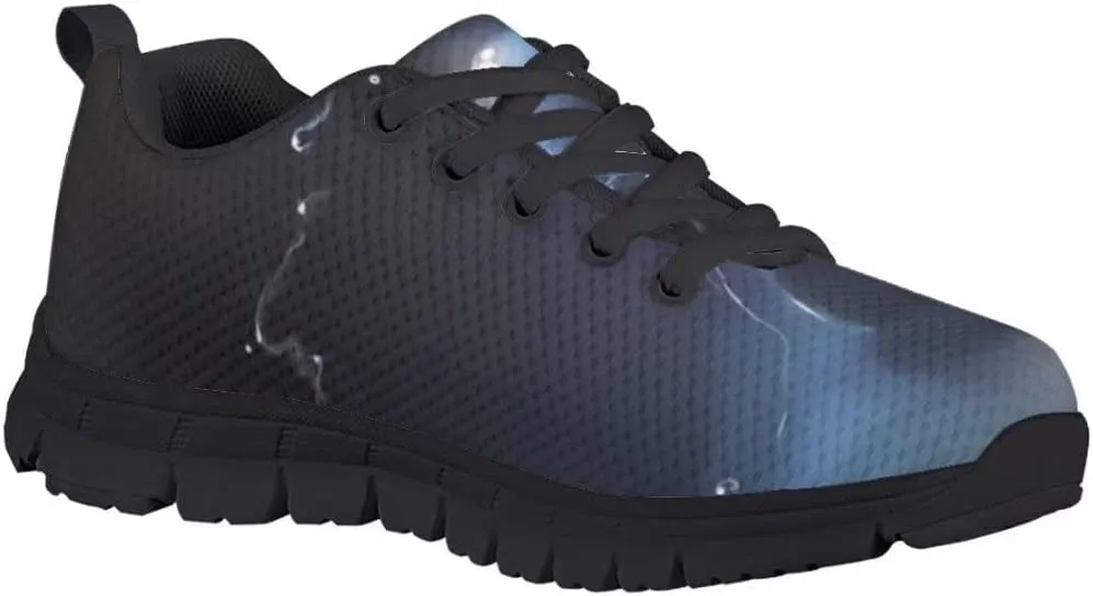 Dellukee Boys Girls Running Shoes Kids Fashion Cute Breathable Lightweight Mesh Athletic Tennis Sneakers
