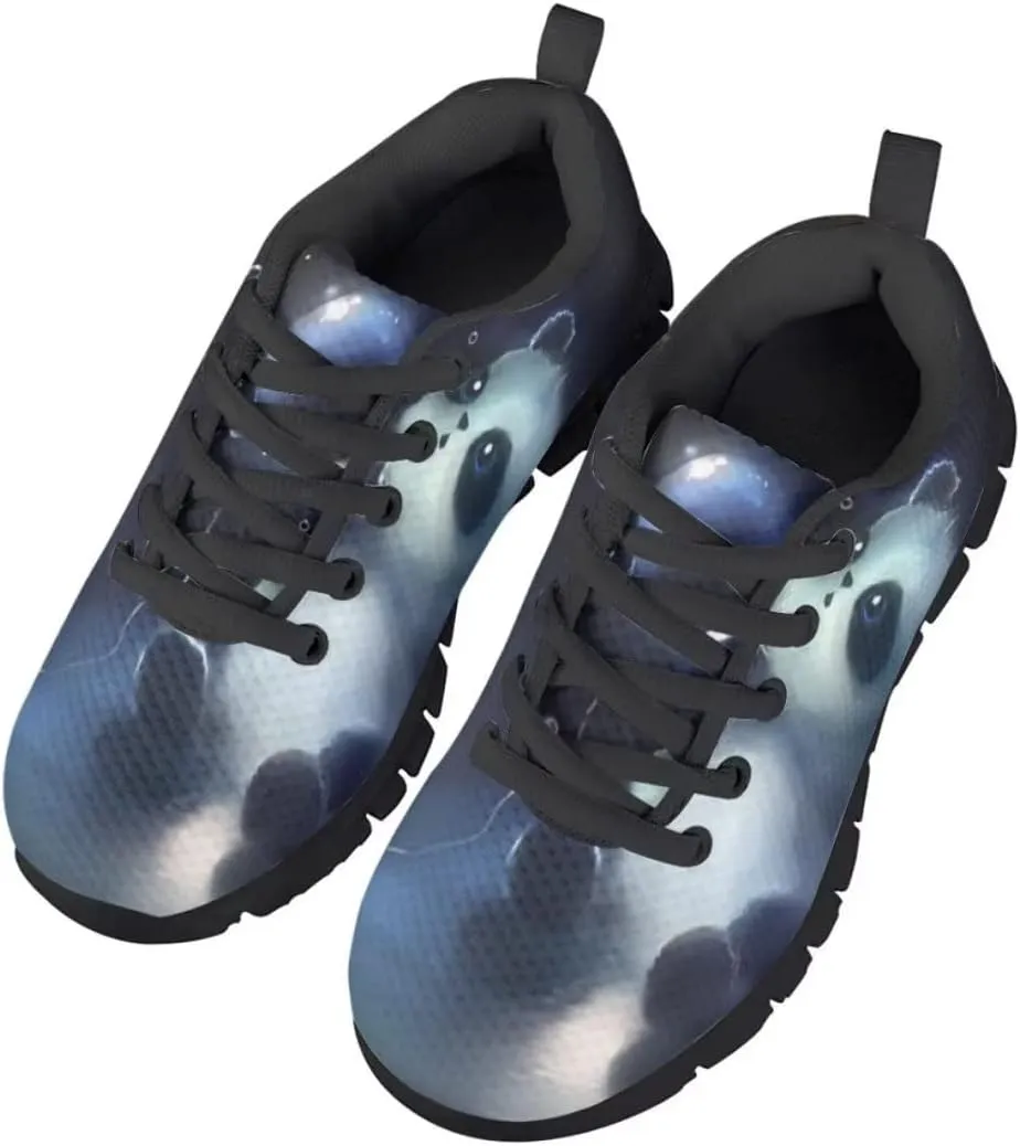 Dellukee Boys Girls Running Shoes Kids Fashion Cute Breathable Lightweight Mesh Athletic Tennis Sneakers
