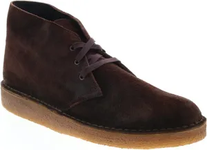 Desert Coal Dark Brown Suede