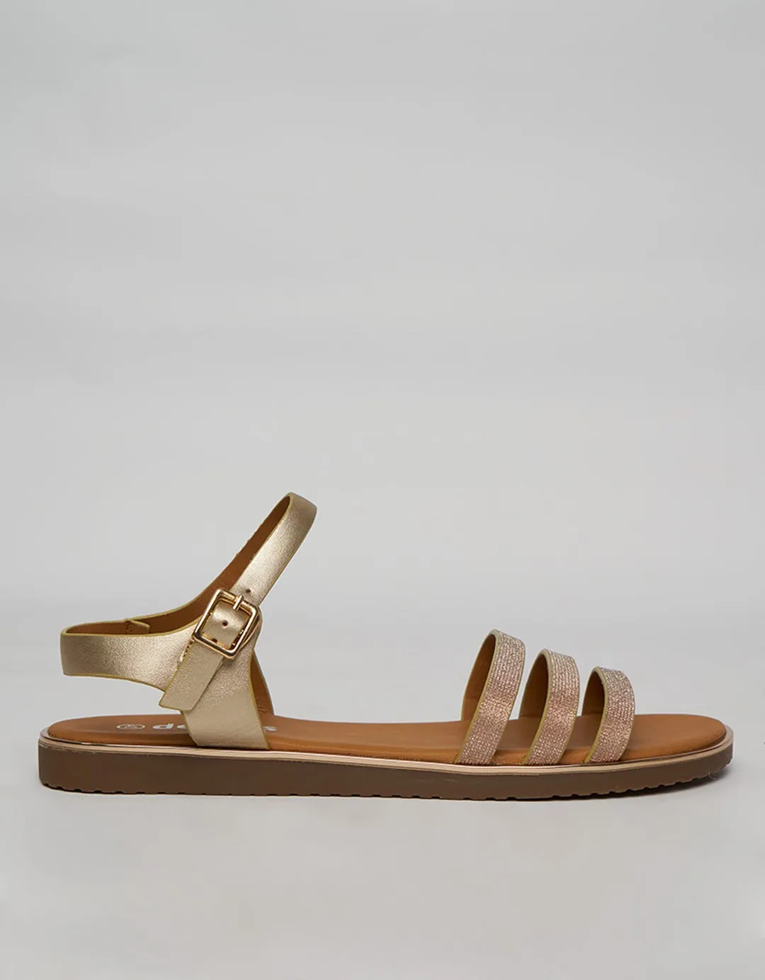 Details Ankle Strap With Buckle Sandals Women