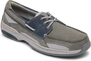 Dunham Men's Captain Grey Navy Nubuck 10.5 6E US