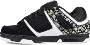DVS Men's Remix Skate Shoe, Black White Pink, 12