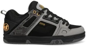 DVS Men's Skate Shoe, Grey/Black/Gold, 7