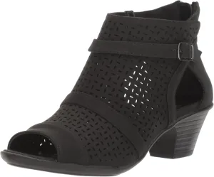 Easy Street Women's Carrigan Ankle Boot, Black, 8.5 Wide