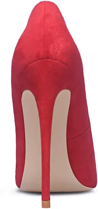 Elisabet Tang High Heels, Women Pumps Pointed Toe Stilettos 4.7 inch/12cm Sexy Heels Party Shoes